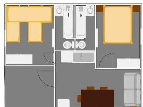 CHALET 5 personnes - MONTANA D