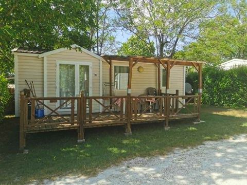MOBILHOME 6 personnes - mobile home 2 chambres 6 personnes avec climatisation