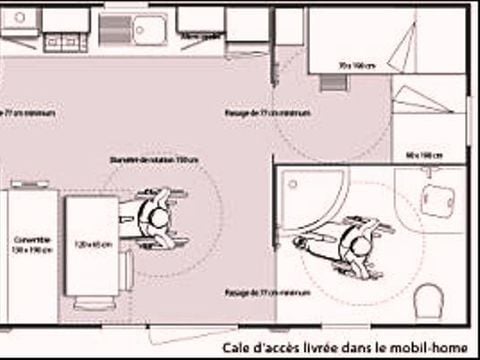 MOBILHOME 6 personnes - Easy/PMR 4/6P