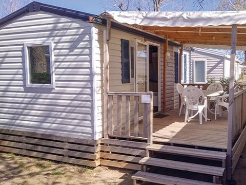 Mobilhome 4 personnes - Comfort | 2 Ch. | 4 Pers. | Terrasse surélevée