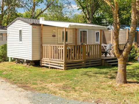 Mobilhome 4 personnes - Mobil-home | Classic | 2 Ch. | 4 Pers. | Terrasse surélevée | Clim.