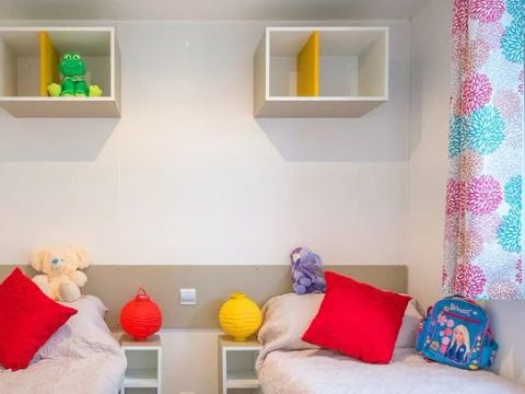 Mobilhome 6 personnes - Mobil-home | Comfort XL | 2 Ch. | 4/6 Pers. | Terrasse surélevée | Clim.