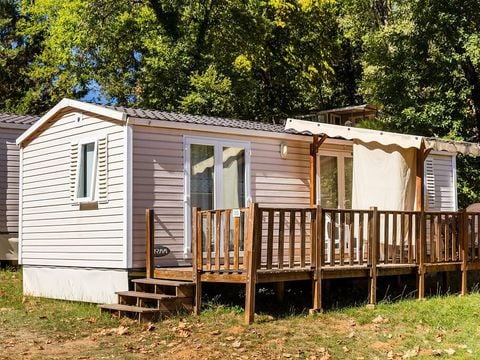 MOBILHOME 6 personnes - Mobil-home | Classic | 2 Ch. | 4/6 Pers. | Terrasse surélevée | Clim.