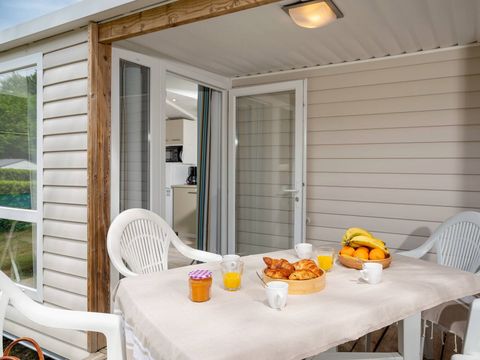 MOBILHOME 6 personnes - Mobil-home | Comfort | 2 Ch. | 4/6 Pers. | Terrasse Simple | Clim.