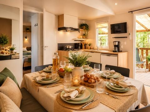 MOBILHOME 6 personnes - Cottage 3ch 6 pers