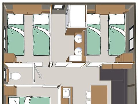 CHALET 6 personnes - COPPERFIELD