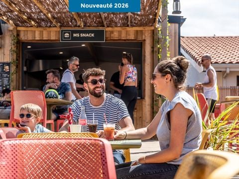 Camping Club Les Tourterelles 4* - MS VACANCES - Camping Landes