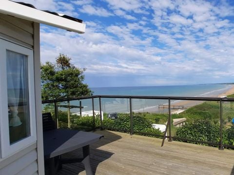 MOBILHOME 6 personnes - Mobil home Premium 38m² (2 chambres) + Terrasse - vue mer 4/6 pers