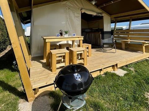 TENTE TOILE ET BOIS 5 personnes - LODGE FREEFLOWER STANDARD