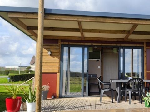 CHALET 4 personnes - PREMIUM NATURE 20m² (1 chambre) + Terrasse