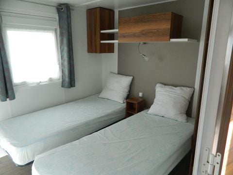 MOBILHOME 6 personnes - Mobil home Premium 38m² (2 chambres) + Terrasse - vue mer + Accès vélo maritime 4/6 pers