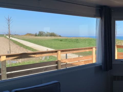 MOBILHOME 6 personnes - Mobil home Premium 38m² (2 chambres) + Terrasse - vue mer + Accès vélo maritime 4/6 pers