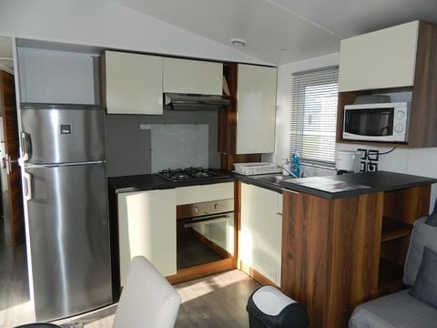 MOBILHOME 6 personnes - Mobil home Premium 38m² (2 chambres) + Terrasse - vue mer + Accès vélo maritime 4/6 pers