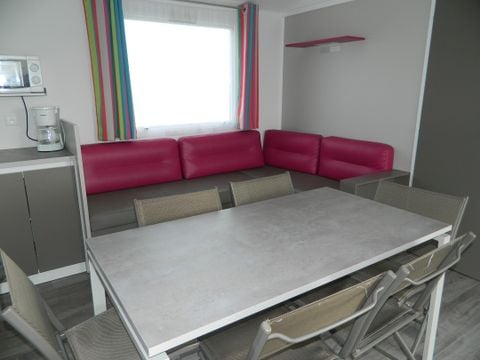 MOBILHOME 8 personnes - Mobil home Premium 36m² (3 chambres) + Terrasse - vue mer 6/8 pers