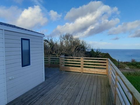 MOBILHOME 8 personnes - Mobil home Premium 36m² (3 chambres) + Terrasse - vue mer 6/8 pers