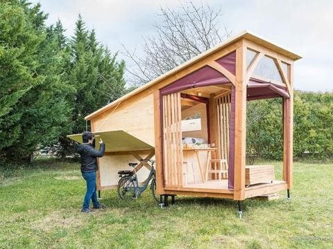 HÉBERGEMENT INSOLITE 2 personnes - Cyclo Lodge  8m² (1 chambre)