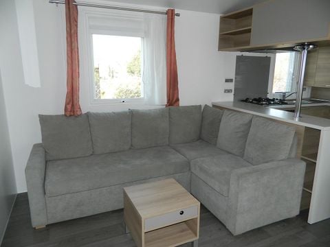 MOBILHOME 6 personnes - Mobil home Premium 40m² (3 chambres) + Terrasse - vue mer 6 pers
