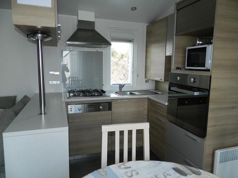 MOBILHOME 6 personnes - Mobil home Premium 40m² (3 chambres) + Terrasse - vue mer 6 pers
