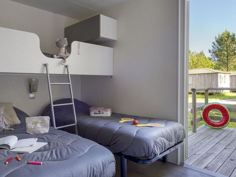 MOBILHOME 4 personnes - COTTAGE 4p 2ch 2SdB ****