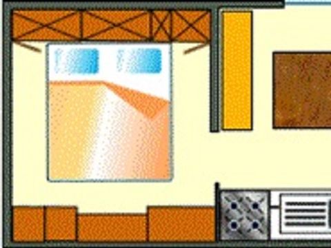 MOBILHOME 5 personnes - Mobil Home B - (8x3)