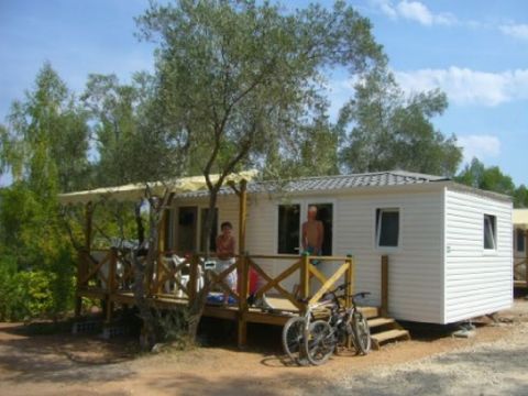 MOBILHOME 8 personnes - MOBIL-HOME STANDARD SANS CLIMATISATION 3 chambres, 32 m²