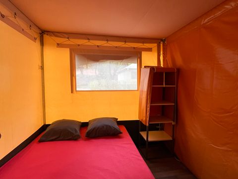 BUNGALOW TOILÉ 5 personnes - Bungalow Toilé Standard 20m² 2 chambres - sanitaire commun - sans clim 1/5 pers