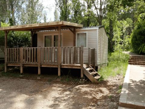 MOBILHOME 4 personnes - Mobil-home Confort 18m² 1 chambre - avec clim 1/4 pers