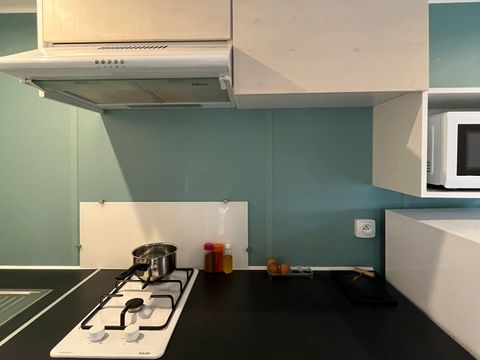 MOBILHOME 4 personnes - Mobil-home Confort 18m² 1 chambre - avec clim 1/4 pers