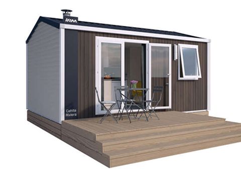 MOBILHOME 4 personnes - Mobil-home Confort 18m² 1 chambre - avec clim 1/4 pers