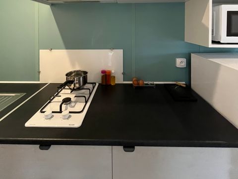 MOBILHOME 4 personnes - Mobil-home Confort 18m² 1 chambre - avec clim 1/4 pers