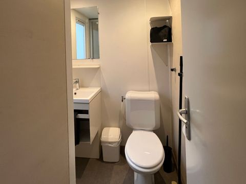MOBILHOME 4 personnes - Mobil-home Confort 18m² 1 chambre - avec clim 1/4 pers