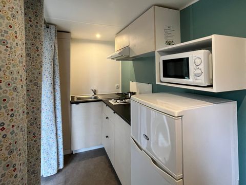 MOBILHOME 4 personnes - Mobil-home Confort 18m² 1 chambre - avec clim 1/4 pers