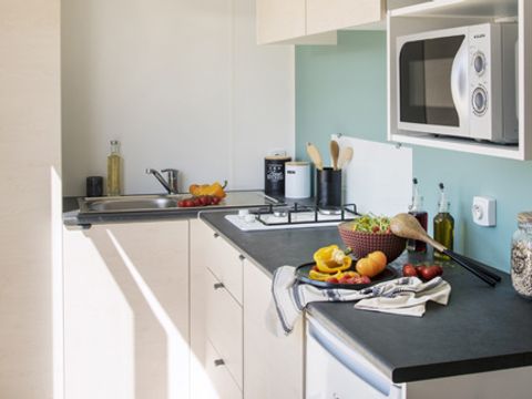 MOBILHOME 4 personnes - Mobil-home Confort 18m² 1 chambre - avec clim 1/4 pers