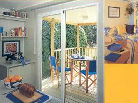 CHALET 5 personnes - Chalet Standard 23m² 2 chambres - sans clim 1/5 pers