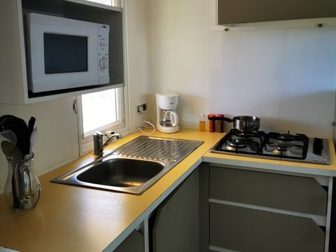 Mobilhome 5 personnes - Mobil-home Confort 23m² 2 chambres - sans clim 1/5 pers