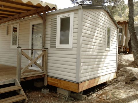 MOBILHOME 5 personnes - Mobil-home Confort 23m² 2chambres - avec clim 1/5 pers