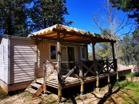 MOBILHOME 5 personnes - Mobil-home Confort 23m² 2chambres - avec clim 1/5 pers