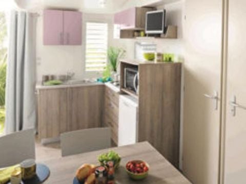 MOBILHOME 6 personnes - Mobil-home Confort 29m² 2 chambres - avec clim 1/6 pers