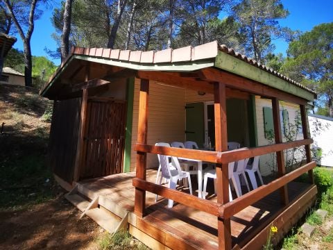 CHALET 7 personnes - Chalet Confort 35m² 2 chambres - avec clim 1/7 pers