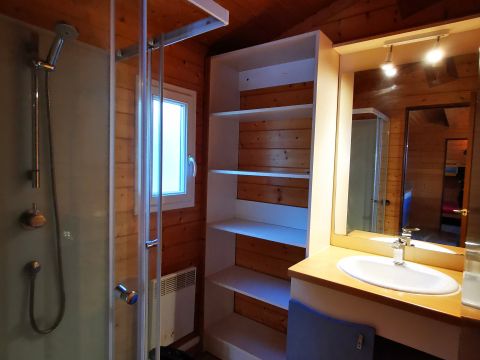 CHALET 7 personnes - Chalet Confort 35m² 2 chambres - avec clim 1/7 pers
