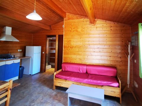 CHALET 7 personnes - Chalet Confort 35m² 2 chambres - avec clim 1/7 pers