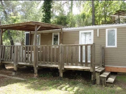 MOBILHOME 8 personnes - Mobil-home Confort 35m²/37m² 3 chambres - avec clim 1/8 pers