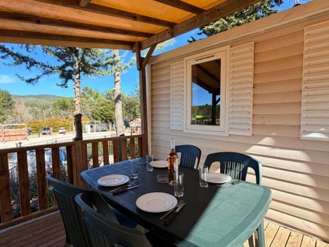 MOBILHOME 8 personnes - Mobil-home Confort 35m²/37m² 3 chambres - avec clim 1/8 pers