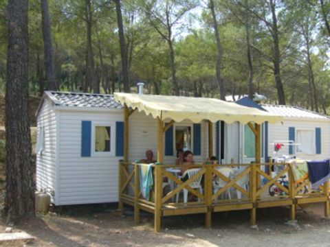MOBILHOME 8 personnes - Mobil-home Confort 35m²/37m² 3 chambres - avec clim 1/8 pers