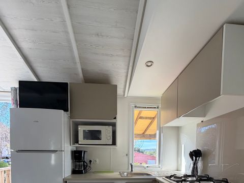 MOBILHOME 6 personnes - NEW // Mobil home Premium 37 M2 3 chambres Clim TV wifi lave vaisselle