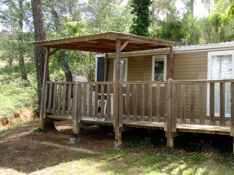 MOBILHOME 6 personnes - NEW // Mobil home Premium 37 M2 3 chambres Clim TV wifi lave vaisselle