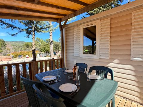MOBILHOME 6 personnes - NEW // Mobil home Premium 37 M2 3 chambres Clim TV wifi lave vaisselle