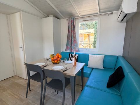 MOBILHOME 6 personnes - NEW // Mobil home Premium 37 M2 3 chambres Clim TV wifi lave vaisselle