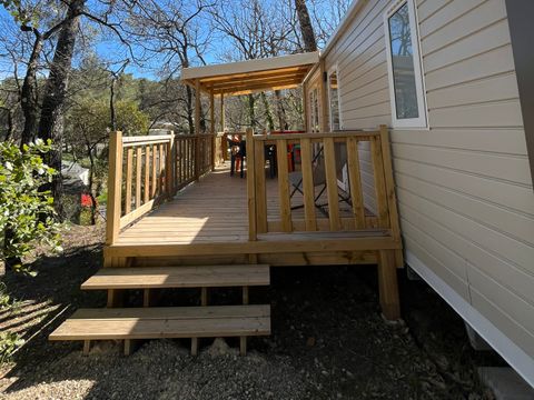 MOBILHOME 6 personnes - NEW // Mobil home Premium 32 M2 2 chambres Clim TV lave vaisselle