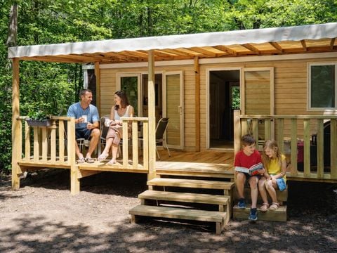 MOBILHOME 6 personnes - NEW // Mobil home Premium 32 M2 2 chambres Clim TV lave vaisselle